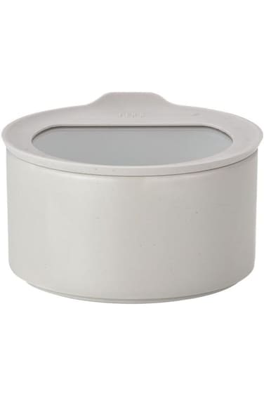 Orchid Neflam Fika Ceramic Food Storage Box Round 600ml, Airtight Porcelain Food Container With Lid