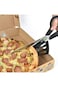 Shallow Pizza Scissor with Slicer, Green BD-ATV-12