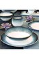 وعاء تقديم بورسلين من مجموعة Easy Life Nuances باللونين الأزرق والأبيض، 12 سم، R2845#NBLU