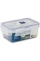 Microneware Superlock Rectangle Storage Box 650ml, Airtight Plastic Food Container With Lid, 100% L
