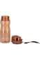 Royalford 550 ml Water Bottle With Volume Marker - Portable Bpa Free &amp; Frosted Polymer Plastic, Fas