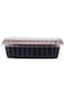 Hotpack Red &amp; Black Base Meal Prep Container 1000 mlWith Lids 5 Pieces ' 5 Units