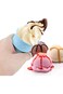 2PCS Ice Cream Cone Holder, Reusable Ice Cream Cones, Plastic Cream Cone, Holder for Kids, Cream Sn