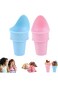2PCS Ice Cream Cone Holder, Reusable Ice Cream Cones, Plastic Cream Cone, Holder for Kids, Cream Sn