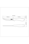 Tramontina Affilata 5 Inches Steak and Fruit Knife with Stainless Steel Blade and Black Polypropyle