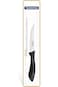 Tramontina Affilata 5 Inches Steak and Fruit Knife with Stainless Steel Blade and Black Polypropyle