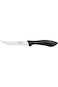 Tramontina Affilata 5 Inches Steak and Fruit Knife with Stainless Steel Blade and Black Polypropyle