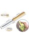 Zucchini Squash Vegetable Corer 3 pcs Corers Stainless Steel Core Remover