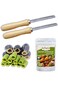 Zucchini Squash Vegetable Corer 3 pcs Corers Stainless Steel Core Remover