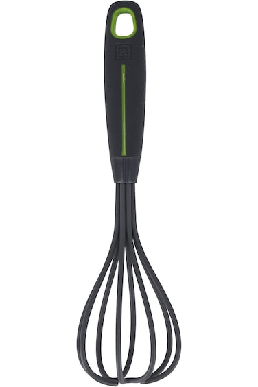 Royalford Nylon Whisk - Ergonomic Handle With Hanging Loop   Food Grade Material &amp; Dishwasher Safe