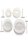 Emousport 4pcs/set Press Ravioli Dough Pastry Pie Dumpling Maker Gyoza Mold Mould Tool 4 Size Easy