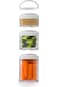 ALCOACH Snack Storage Container Stackable Snack Jar Snack Pot Tower Lock Stacking Container Stackab
