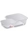 Transparent Square Plastic Food Storage Containers (10 Pieces) (250 ml)