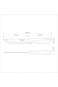 Tramontina Plenus 6 Inches Kitchen Knife with Stainless Steel Blade and Gray Polypropylene Handle
