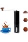 MIBRU Manual Coffee Grinder wooden Handel, Manual Coffee Grinder Portable Hand Coffee Grinder with