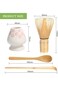 VYLORI Matcha Whisk Set - Traditional Bamboo Matcha Tea Set (Chasen, Chashaku, Tea Spoon, Whisk Hol