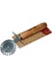 AL-SAHAH International Trading Co.LTD   Stainless Steel Dough Cutter With Wooden Handle - Silver &amp;