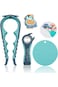 Jar Opener for Weak Hands, Seniors with Arthritis, 5 in 1 Multi Function Bottle Opener Lid Opener w