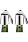 ZJR-KSA Wine Bottle Stopper Stainless Steel, Wine Bottle Plug with Silicone, Expanding Beverage Bot