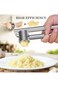 Mempedont Garlic Press Mincer - 304 Stainless Steel Garlic Crusher, Detachable, Heavy-duty, Rust Pr