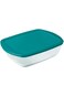 Pyrex Cook &amp; Store Rectangular Dish + Lid (17X10Cm) 0.35L
