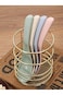 Cuisine Art Set of 4 Wheat Straw Spoons, Reusable Soup Cereal Spoon, Unbreakable Dinner Spoon, Port
