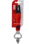 Delcasa Stainless Steel Bottle Opener, DC1923 - Opener with Forked Church Key and Crown Cork, PP Ha