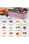 LIANJIN Vegetable Chopper, Multifunctional 15-in-1 Veggie Choppers Food Cutter Onion Mincer, Cutter