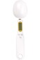 Digital Spoon Scale Kitchen Lab Electronic Measure Seasoning Weight White