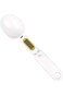 Digital Spoon Scale Kitchen Lab Electronic Measure Seasoning Weight White