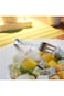 ECVV Dessert Forks 6 Pieces, Stainless Steel Cake Forks Silverware Set, Fruit and Cocktail Forks, A