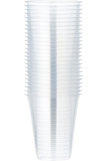 HOTPACK - 25 PIECE PET CLEAR CUP 12 OUNCE