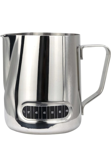 MIBRU Milk Frothing Pitcher Stainless Steel Espresso Coffee Pitcher Barista Kitch