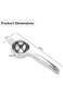 YelaJoy Premium Lemon Squeezer, Large Heavy Duty Handheld Juicer for Lemon, Stainless Steel Hand Pr