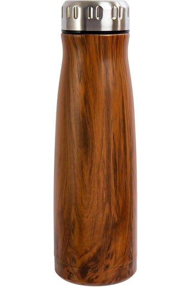 زجاجة مياه بيكي ٥٠٠ مل معزولة بالفراغ من الفولاذ المقاوم للصدأ، بفتحة واسعة   محمولة مزدوجة الجدار مانعة للتسرب