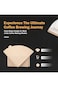 WEZCHUGHAOL Coffee Filters V60 Cone Paper White 100 Count 2-4 Cup Unbleached Paper Coffee Filters F