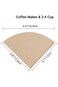 V60 Size 02 Unbleached Brown Coffee Paper Filters &ndash; 100% Natural &amp; Eco-Friendly