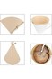V60 Size 02 Unbleached Brown Coffee Paper Filters &ndash; 100% Natural &amp; Eco-Friendly
