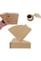 V60 Size 02 Unbleached Brown Coffee Paper Filters &ndash; 100% Natural &amp; Eco-Friendly
