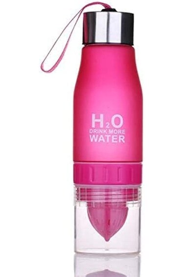 ALCOACH Water Bottles 6oz Portable Water Bottle, Outdoor Sports Plastic Water Bottle Juice Lemon, K