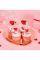 Rose Gold Metallic Heart Paper Plate 10/Pack