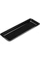 Hotpack Mini Rectangular Black Plates, 20 Pieces Set