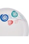 Royalford 10.5" Melamine Plate - Soup Plates Pasta Plates   plate with playful Classic decoration,