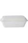 Hotpack Organic Hinged Food Containers 7 Inch x 5 Inch, 5 Pieces