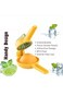 DIPDEY Lemon Juice Squeezer  2 in 1 Orange Juicer for Kitchen-Heavy Duty Abs Material   Hand Juicer