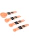 Cuisine Art Measuring Spoon Set, Red, 4 Pieces - (Al11008-Mrn)