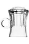 ALSAIF ZAD 6 pieces of glass tea cups with handles for hot drinks, The cups feature a wide base at