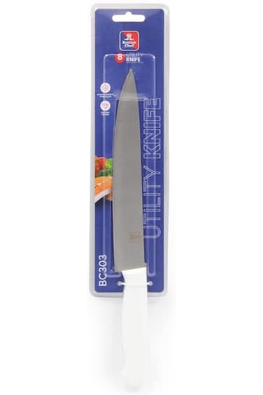 BRITISH CHEF Utility knife with Sharp Stainless steel Blade Durable design, Your multifunctional co