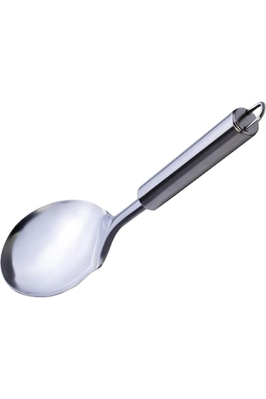 CUISINE ART Stainless Steel Rice Spoon, Rice Scoop, Kitchen Utensils, for Home Restaurant with Dura