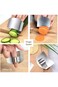 ALMEKAQUZ Finger Guard Set for Cutting Knife Guard,Stainless Steel Knife Cutting Protection,Kitchen